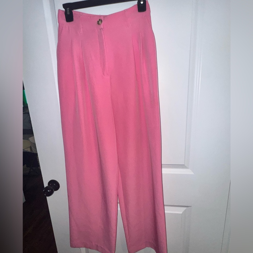 Gianni Bini Pink Wide Leg Pants